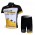 Specialized Livestrong Fietskleding Fietsshirt Korte Mouwen+Fietsbroek Korte zeem wit geel 551