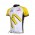 McDonald Legea Pro Team Fietsshirt Korte mouw wit geel 3915