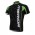 Merida 2014 Fietsshirt Korte mouw Black groen wit 1113