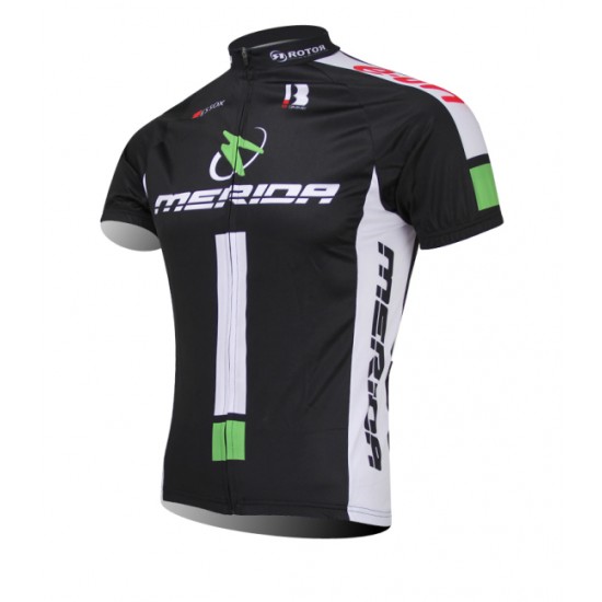 Merida 2014 Fietsshirt Korte mouw Black wit 1116