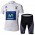 Movistar Tour de France Witte trui Fietspakken Fietsshirt Korte+Korte fietsbroeken zeem 4115