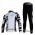 Nalini Pro Team Fietspakken Fietsshirt lange mouw+lange fietsbroeken wit zwart 4388