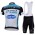 2013 Omega Pharma Quick Step Fietspakken Fietsshirt Korte+Korte koersbroeken Bib wit zwart 4015