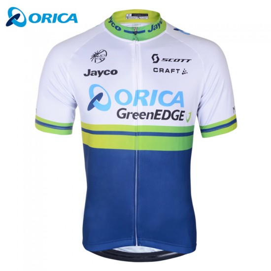 Orica groenEDGE 2014 Fietsshirt Korte mouw 1161