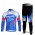 Omega Pharma-Quick Step innergetic Fietspakken Fietsshirt lange mouw+lange fietsbroeken blauw wit 4390