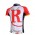 RadioShack Trek Pro Team Fietsshirt Korte mouw rood wit 495