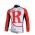 RadioShack Trek Fietsshirt lange mouw rood 496