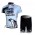 Saxo Bank Sungard Pro Team Fietskleding Fietsshirt Korte Mouwen+Fietsbroek Korte zeem wit 509