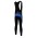 Saxo Bank Sungard Pro Team lange fietsbroeken Bib met zeem blauw zwart 4730