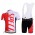 Specialized Pro TeamFietsshirt Korte mouw rood wit 4322