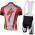 2013 Specialized Fietspakken Fietsshirt Korte+Korte koersbroeken Bib wit rood zwart 4204