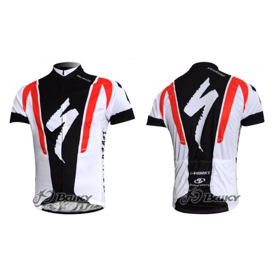 Specialized Pro Team S-Works Fietsshirt Korte mouw wit zwart rood 3945