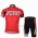 Specialized Racing Fietspakken Fietsshirt Korte+Korte fietsbroeken zeem rood 4139