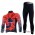 Spiderman Fietspakken Fietsshirt lange mouw+lange fietsbroeken rood 4404