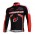 Subaru Peak Bar Team Fietsshirt lange mouw zwart rood 4507