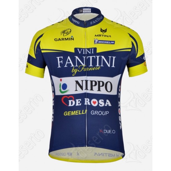 Vini Fantini NIPPO De Rosa Fietsshirt Korte mouw 1412