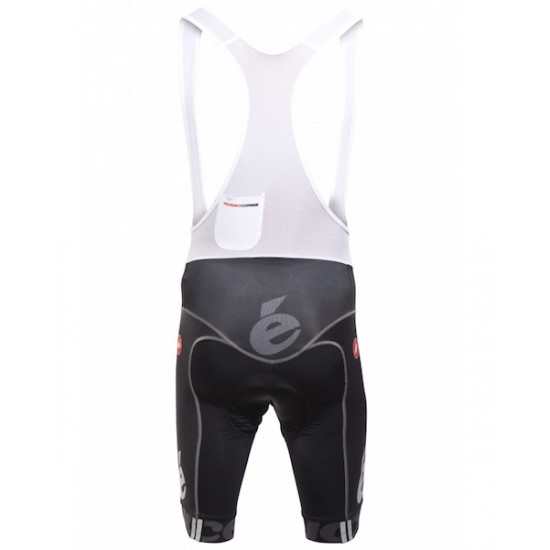 Cervelo zwart Proteam 2015 Bib Fietsbroek Korte 1718