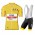 DECEUNINCK QUICK-STEP 2020 Tour De France Polka Dot Fietskleding Wielershirt Korte Mouw+Korte Fietsbroeken Bib 2001