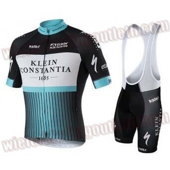 Klein Constantia Fietskleding Set wielershirt korte mouwen+koersbroek kort Bib 33nl10125