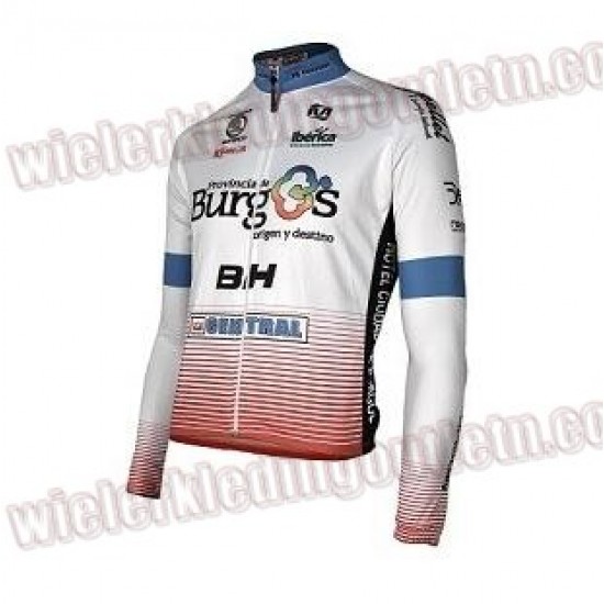 Burgos BH wit Fietsshirt lange Mouw 33nl10218