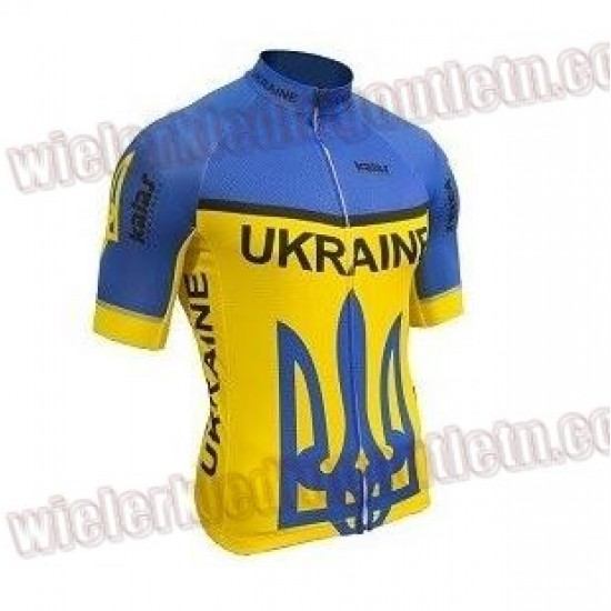 Ucrania Fietsshirt Korte Mouw 33nl10068