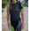 Cylance Pro Femmes Fietskleding Set wielershirt korte mouwen+koersbroek kort Bib 33nl10171