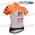 2018 Cannondale Education First-Drapac Orange Fietsshirt Korte Mouw 33nl10049