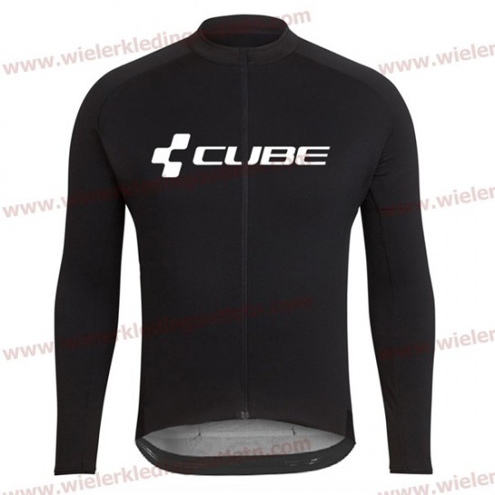 Cube 2018 zwart Wielershirts lange mouw nl18a032