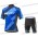 2018 Giant Elevate blauw Fietskleding Set wielershirt korte mouwen+koersbroek kort 33nl10037