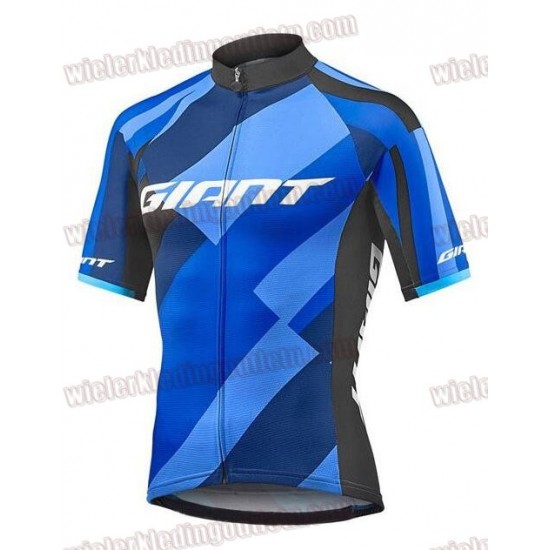 2018 Giant Elevate blauw Fietsshirt Korte Mouw 33nl10034