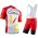 2020 COFIDIS SOLUTIONS CREDITS Fietskleding Wielershirt Korte Mouw+Korte Fietsbroeken Bib HA36G HA36G