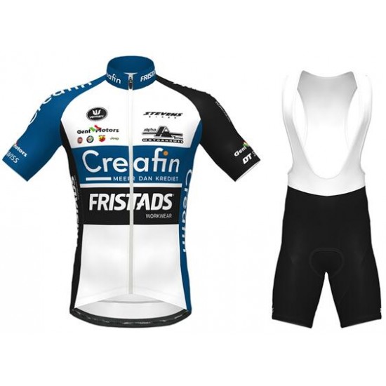 2020 Creafin Fristads Fietskleding Wielershirt Korte Mouw+Korte Fietsbroeken Bib MTB7U MTB7U