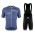 2020 DE MARCHI Taormina Fietskleding Wielershirt Korte Mouw+Korte Fietsbroeken Bib Blauw VQZH8 VQZH8