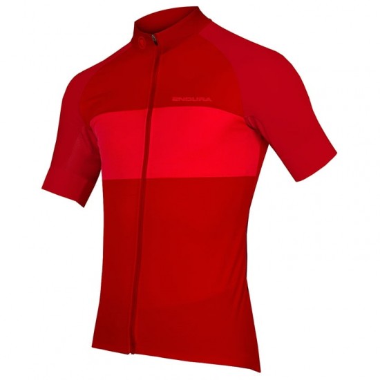 2020 ENDURA FS260-Pro Fietsshirt Korte Mouw Rood 08UKL 08UKL