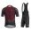 GORE WEAR GORE C3 Energia Fietskleding Wielershirt Korte Mouw+Korte Fietsbroeken Bib Rood 3I1WG 3I1WG