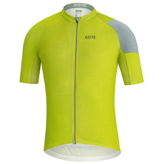 GORE WEAR GORE C3 Line Fietsshirt Korte Mouw Blauw Groen SNHBA SNHBA