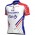 2020 GROUPAMA-FDJ Fietsshirt Korte Mouw Wit Blauw Rood FUJ0J FUJ0J