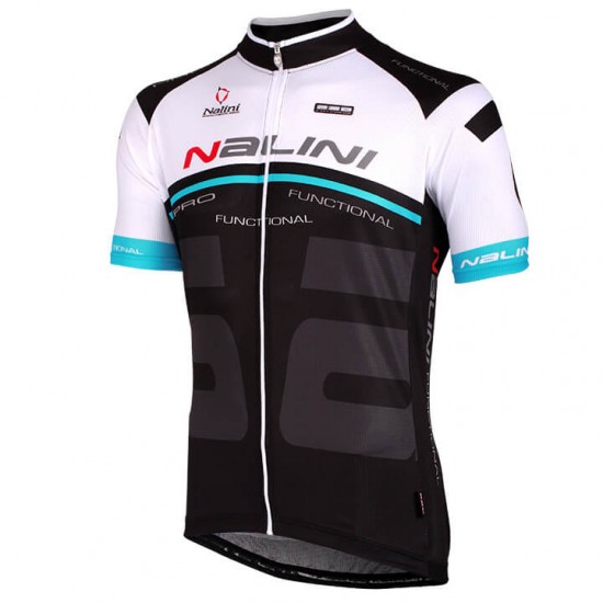 NALINI Bao Fietsshirt Korte Mouw Wit Zwart G430Z G430Z