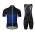 2020 POC Essential Road Light Fietskleding Wielershirt Korte Mouw+Korte Fietsbroeken Bib Blauw PSHUU PSHUU