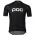 2020 POC Essential Road Logo Fietsshirt Korte Mouw Zwart YD3C7 YD3C7