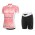 2020 Dames RH+Lab Wielerkleding Wielershirt Korte Mouw+Korte Fietsbroeken Rood Wit V5OD6 V5OD6