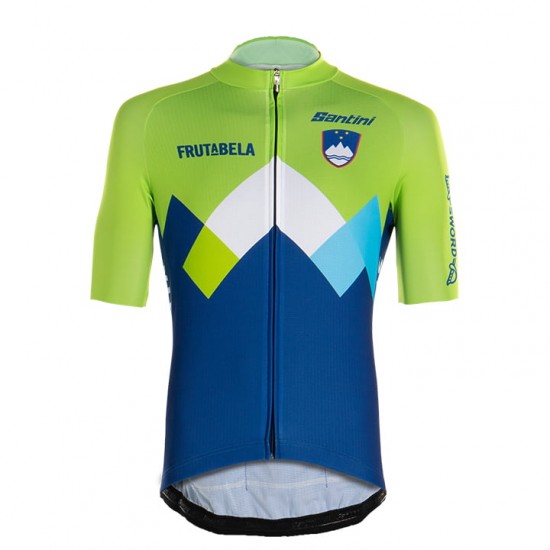 2020 SLOVENIAN NATIONAL TEAM Fietsshirt Korte Mouw 04EUY 04EUY