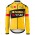 TEAM JUMBO-VISMA 2020 Wielershirts lange mouw Zwart Geel 5R912 5R912