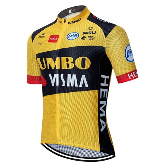 TEAM JUMBO-VISMA Fietsshirt Korte Mouw 2020 N1G5Q N1G5Q