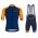 TOUR DOWN UNDER 2020 Fietskleding Fietsshirt+Korte Fietsbroeken Bib Blauw UDOP8 UDOP8