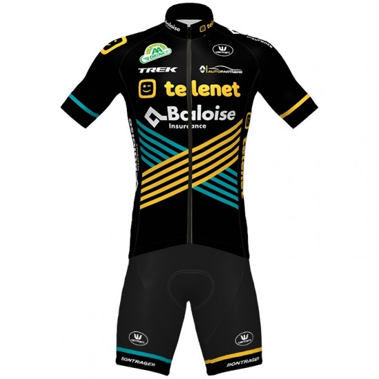 2020 Telenet Baloise Vermarc Wielerkleding Wielershirt Korte Mouw+Korte Fietsbroeken LJENN LJENN