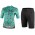 2020 Dames BIANCHI MILANO Silis Fietsshirt Korte Mouw+Korte Fietsbroeken Grün 2020250