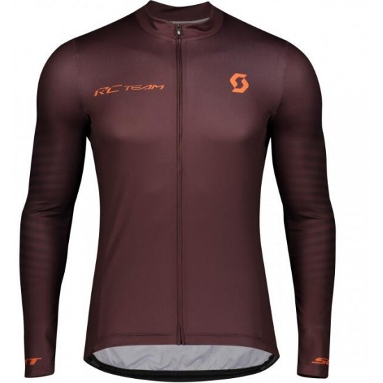 2020 SCOTT RC TEAM 10 Wielershirts lange mouw bruin 2020287