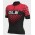 Ale PR-S Hexa Fietsshirt Korte Mouw zwart-rood L13348419-02 2020156