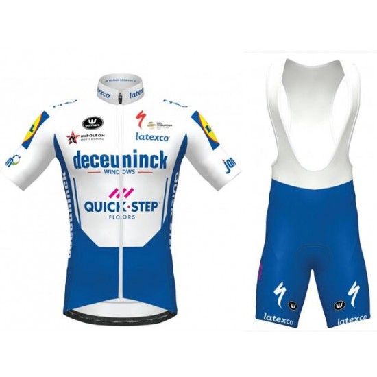 DECEUNINCK QUICK-STEP team 3D 2020 Fietskleding Fietsshirt Korte+Korte Fietsbroeken Bib 2020205